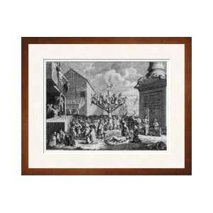   Print Of The South Sea Scheme 1721 Framed Giclee Print