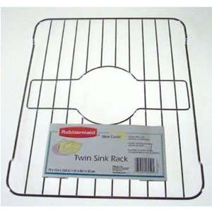    RUBBERMAID Twin Sink Rack Sold in packs of 6