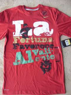 Manny Pacquiao RED NIKE LIMITED EDITION RARE t shirt  
