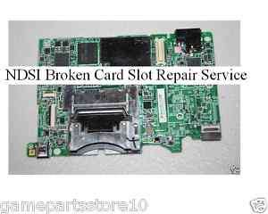 Nintendo DSI NDSI Broken Card Slot Repair Service $25  