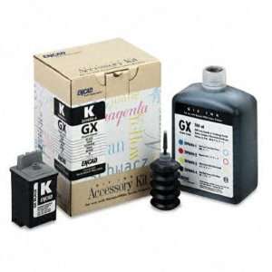  Kodak 2096944 Ink & Cartridge Kit, Yield 1.2ml Per Sq Ft, Black 