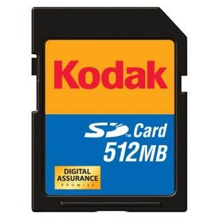 Kodak SD Card 512 MB KPSD512SCS (Retail Package) by Lexar