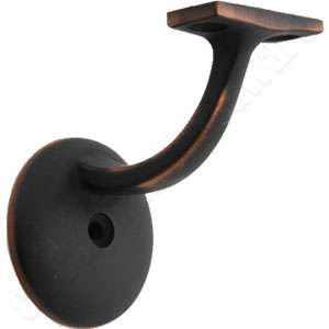 Oil Rubbed Bronze Decorative Jumbo Handrail Bracket  
