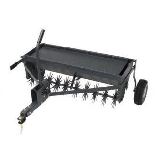 Precision Products TDSA42PT 42 Inch Spike Aerator / Drop Spreader 