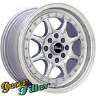 XXR 002 16x7 5x100 5x114.3 +38 Silver +Lip Wheel/Rim INCO​MPLETE 