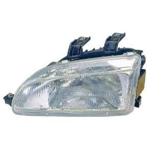  1992 1995 Honda Civic Sedan LED Halo Projector Headlights 