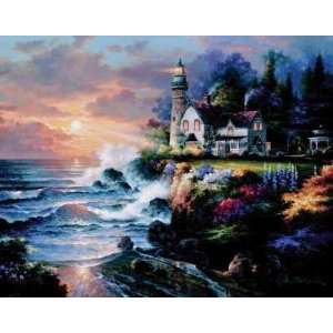     Twilight Beacon   Artist James Lee   Poster Size 30 X 24 inches