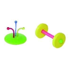  JW Pet Company Insight Foot Toy Flower And Roller Small 