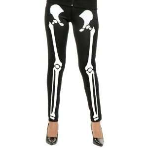  Skeleton Leggings Adult