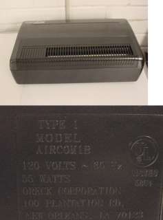 ORECK AIRCOM1B TYPE 1 COMPACT SERIES EXTENDED LIFE AIR PURIFIER  