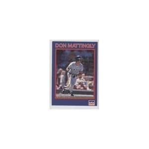  1990 Starline Long John Silver #1   Don Mattingly Sports 