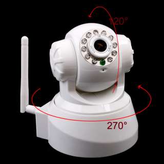   Hotsale wifi wireless ip security camera pan/tilt LED IR night Vision