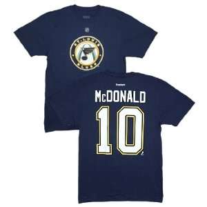  St. Louis Blues Andy McDonald Alternate Blue Name and 