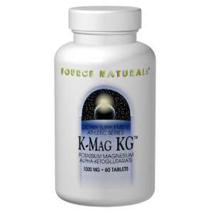  K Mag KG Potassium/Magnesium Ketoglutarate 60 tabs, Source 