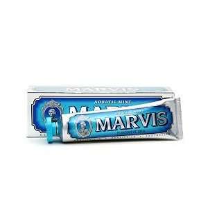  Marvis Toothpaste, Aquatic Mint 3.86 oz (75 ml) (Qunatity 