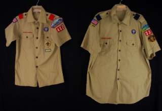 M80)) Lot of 10 Boy Scouts Of America Shirts  