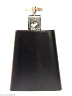 Black 5 Percussion Cowbell/Clamp,Drum Set Cow Bell NEW  