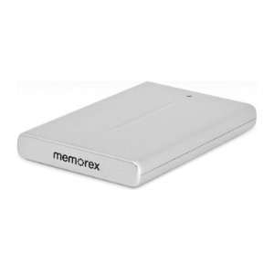 Memorex SLIMDRIVE 500GB USB 2.0 2.5INCH SILVER EXTERNAL 5400 RPM Data 