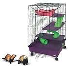 Super Pet My First Home Deluxe Ferret Cage with Stand NEW
