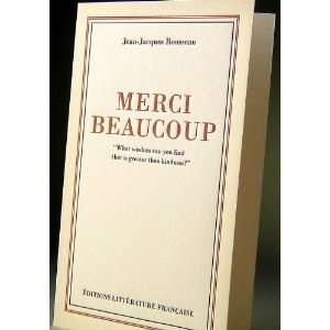 merci beaucoup letterpress boxed note cards *NEW*