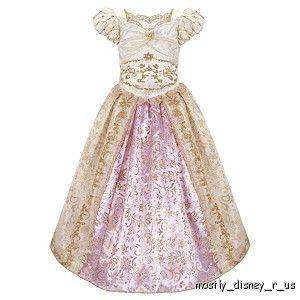   Exclusive Tangled Princess Rapunzel Wedding Costume Dress NEW  