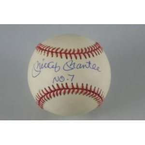 Yankees Mickey Mantle No. 7 Signed Auth Baseball Psa   Autographed 