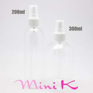 30pcs Spray Bottle Plastic Transparent 200ml Empty  