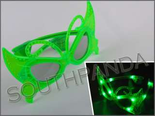 SB090 LED Plastic Sunglasses Glow Light Glasses  