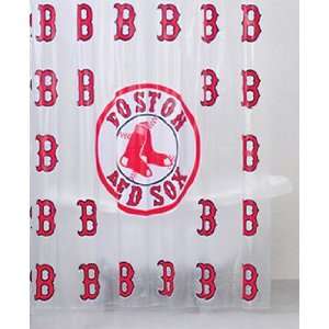  Boston Red Sox MLB Logo Shower Curtain