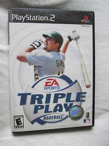 Triple Play Baseball (Playstation PS2) Complete Exc 014633142716 