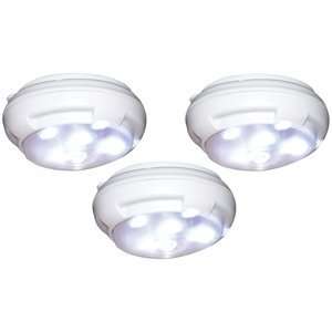   Wireless LED Puck Light (Three Pack) with Motion Sensor Electronics