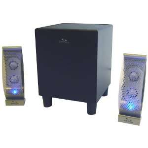  E2 Illuminated Multimedia 30 watt Speaker System Electronics