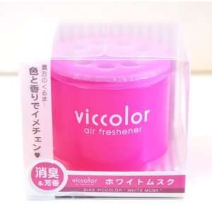   Viccolor (White Musk) Purple Car Air Freshener Fragrance (Part 5537