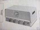 Precision Electronics ST 20D Amplifier Warranty  