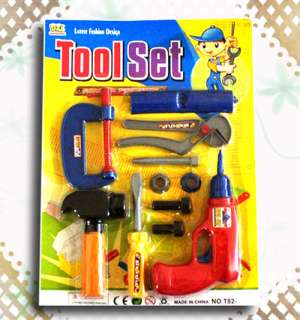 This is a special sale of a pretend play tools set. The set includes 