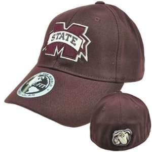   MSU Applique Patch Hat Cap NCAA Flex Fit Stretch