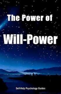   of Will Power NEW by Self Help Psychology Gui 9781452894591  