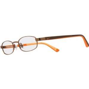  Nike 5555 Eyeglasses (248) Gum Brown, 44mm Sports 