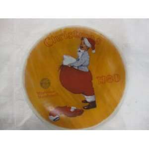  Norman Rockwell Collectors Plate Scotty Plays Santa 1981 
