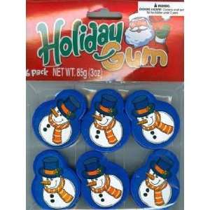 Holiday Gum   Santa Novelty Christmas Candy