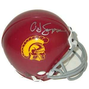  Signed O.J. Simpson Mini Helmet