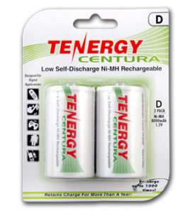 2pk Tenergy D Low Self Discharge Rechargeable Battery  