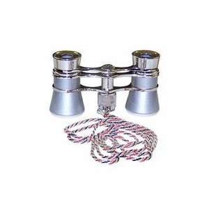  Carmen Opera Glasses with Chain (Platinum Body with Silver 