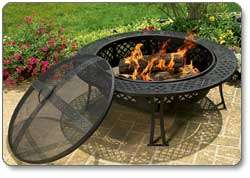 Portable fire pit transforms any outdoor area into a cozy gathering 