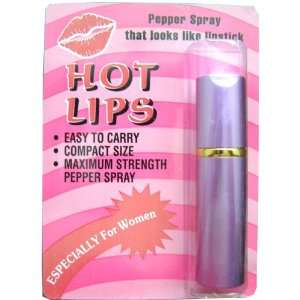 Pepper Spray That Looks Like Lipstick   PURPLE CASE