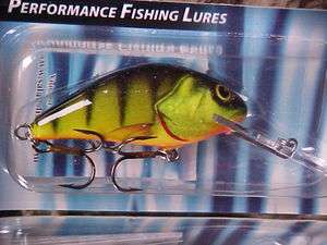 Salmo 2 1/2 Hornet 6S Sinking in Hot Perch Lure for Walleye/Bass 