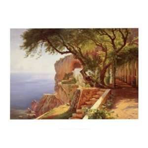  Pergola in Amalfi by Carl Frederic Aagaard 32x24