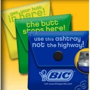  BIC Portable Ashtray 10ct 