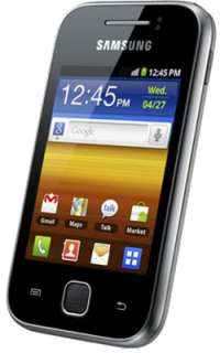 Samsung Galaxy Y Color Plus S5360 (Metallic Grey) with 4 Additional 