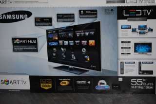Samsung UN55D6050 55” LED 1080p Ultra Slim Smart Wi Fi TV 240 Clear 
